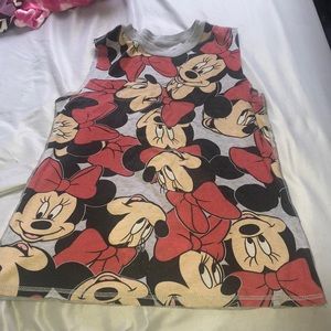 Minnie Mouse Muscle Tank